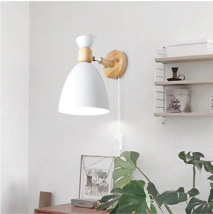 Nordic Plug In Wall Sconce