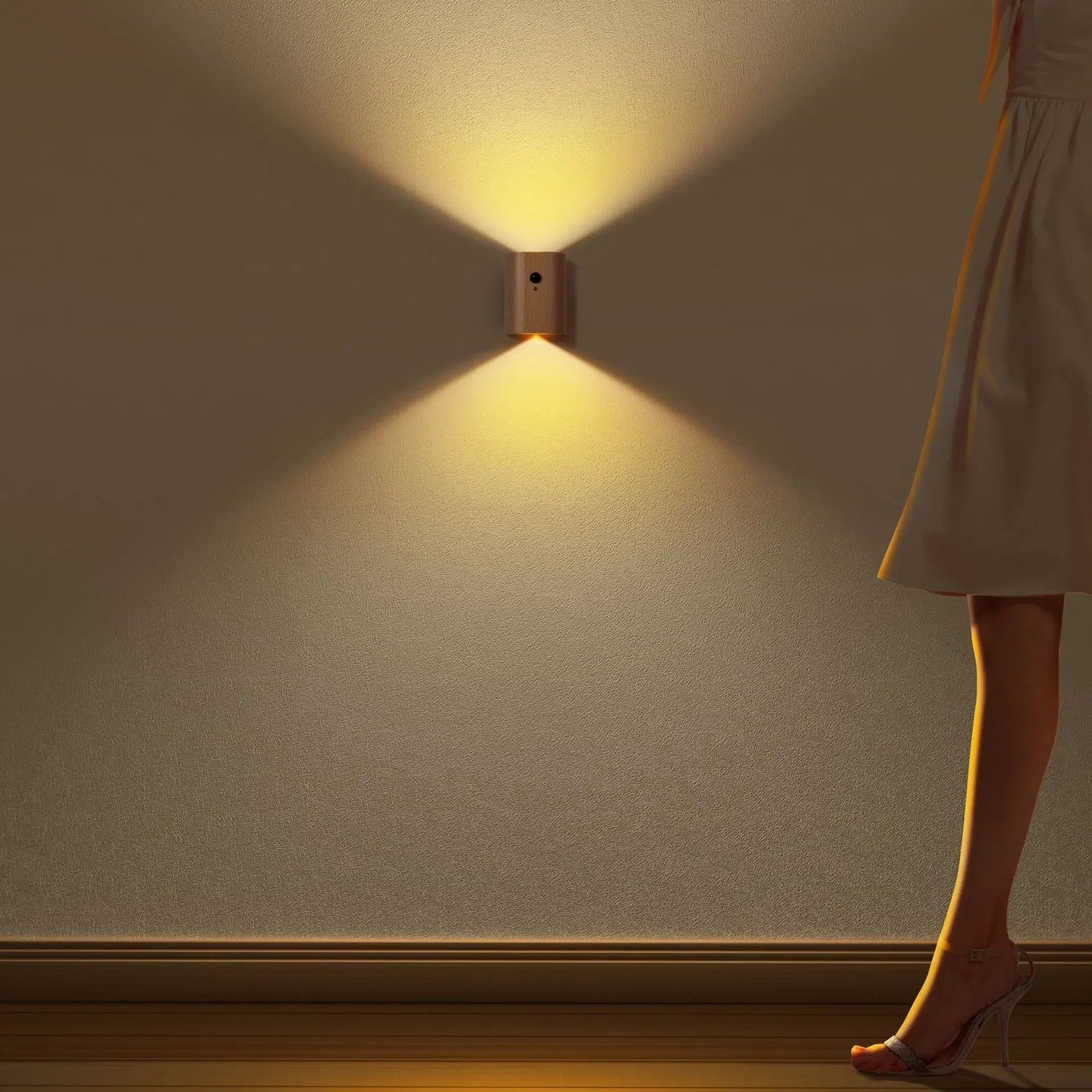 Odin Motion Sensor Battery Operated Wall Sconce
