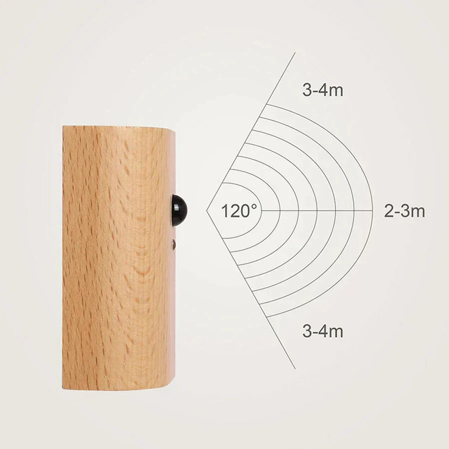 Odin Motion Sensor Battery Operated Wall Sconce