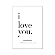 Decorbites™ pink aesthetic wall art poster with black minimalist typography print on white paper for modern room decor