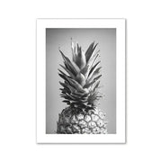 Black and white framed print of textured pineapple wall art from DecorBites™ pink minimalist wall art for girls room