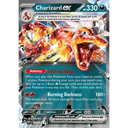 DecorBites™ rare Japanese anime charizard cartoon card poster with vibrant orange red crystalline gemstone design