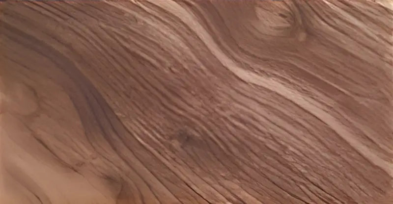 Decorbites™ retro-style walnut acrylic ceiling light featuring rich brown wood grain patterns in walnut color for living room