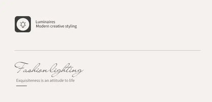 Luminaires modern creative styling logo with lightbulb icon and elegant cursive text for fashion lighting in nordic led living room decor