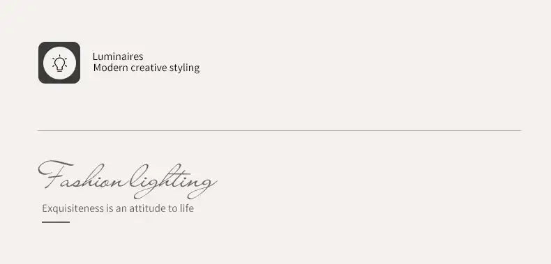 Luminaires modern creative styling logo with lightbulb icon and elegant cursive text for fashion lighting in nordic led living room decor