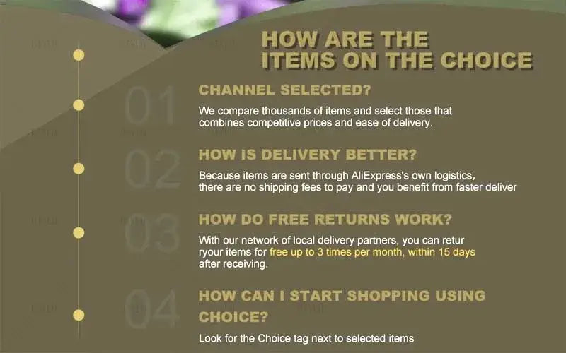 The aliexpress choice graphic features a small transparent glass vase for home decor in clear glass material