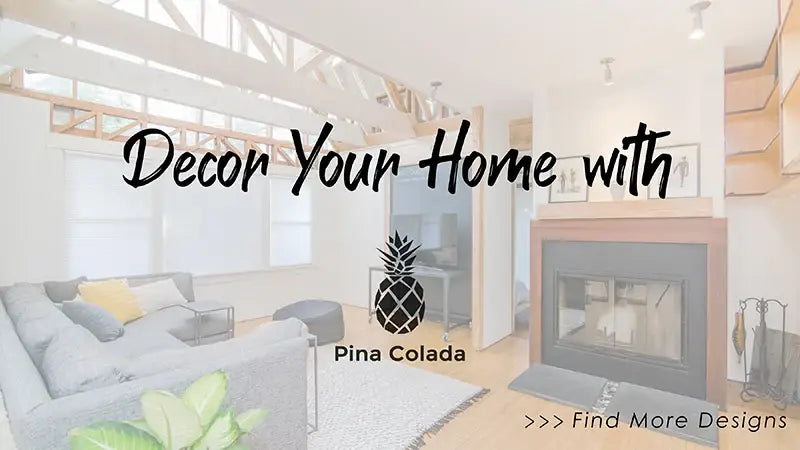 Decorbites™ vintage human anatomy canvas art print featuring pina colada branded pineapple logo with black and white geometric pattern