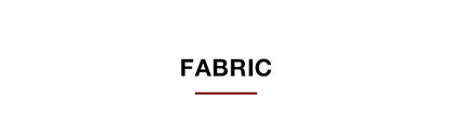 Decorbites™ vintage human anatomy canvas art print featuring the word fabric in bold black letters underlined red