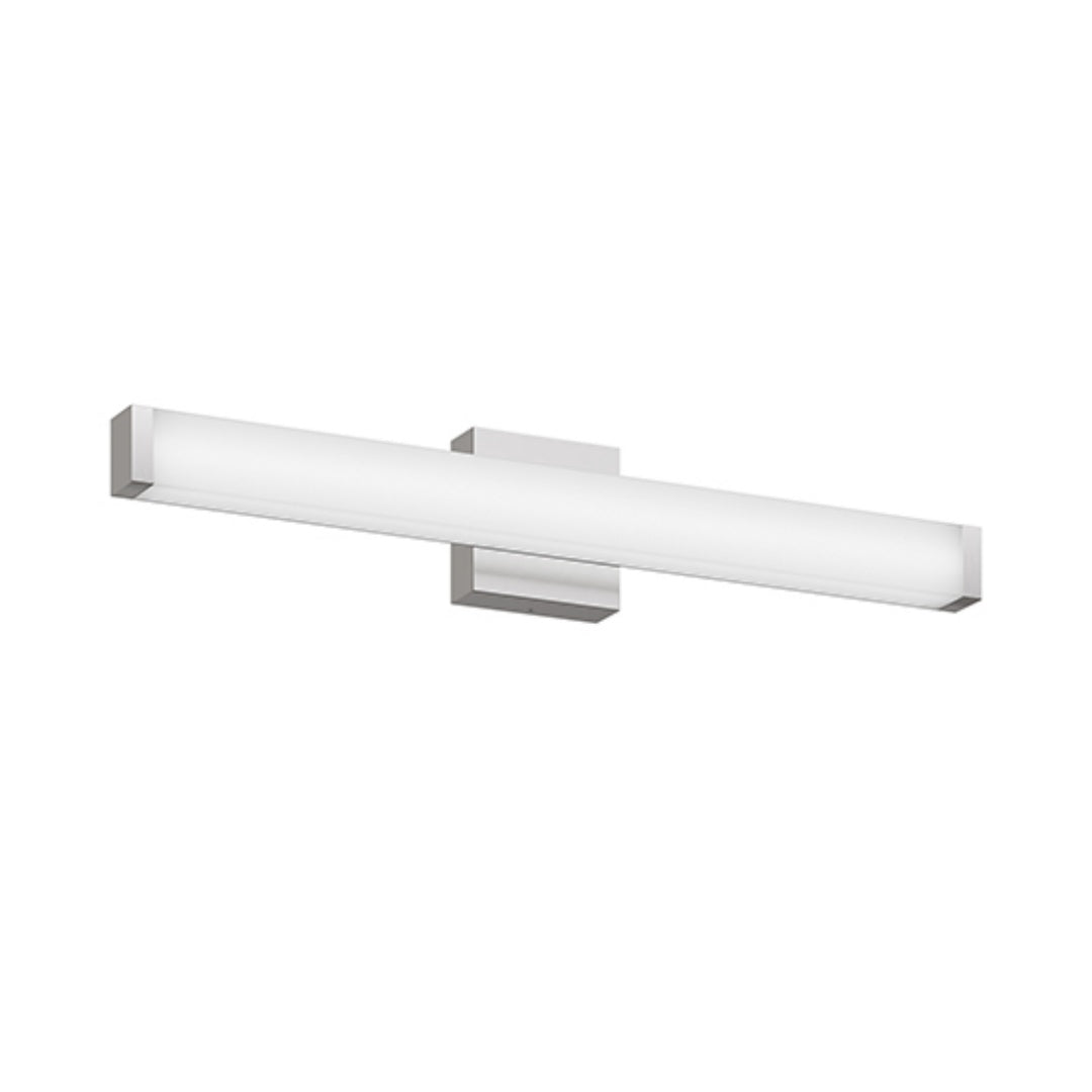 Nickel 25-Inch Cool White LED Vanity Light