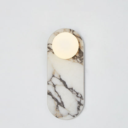 Bedside Hallway Living Room Bedroom Corridor Atmosphere Marble Wall Lamp