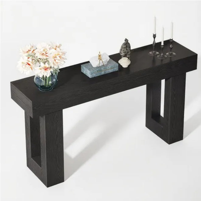 Wooden Rectangular Sofa Table