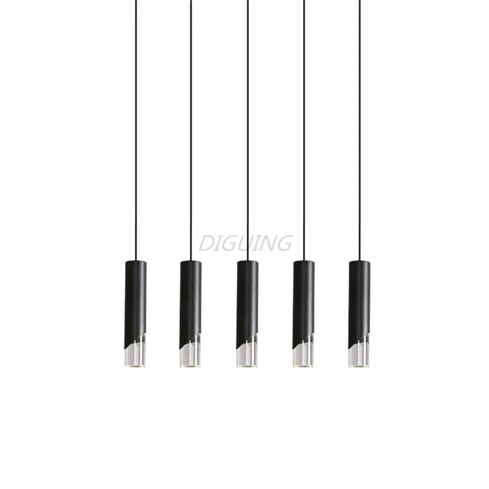 Dimmable Gold and Black Aluminum LED Pendant Light - Decorbites