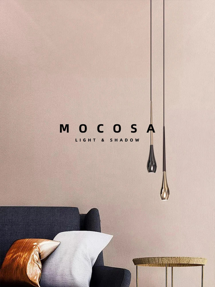 Droplet Aluminum Pendant Light With Remote Dimming - Decorbites