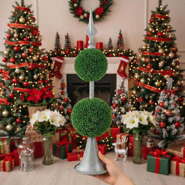 Boxwood Sphere Topiary Decor