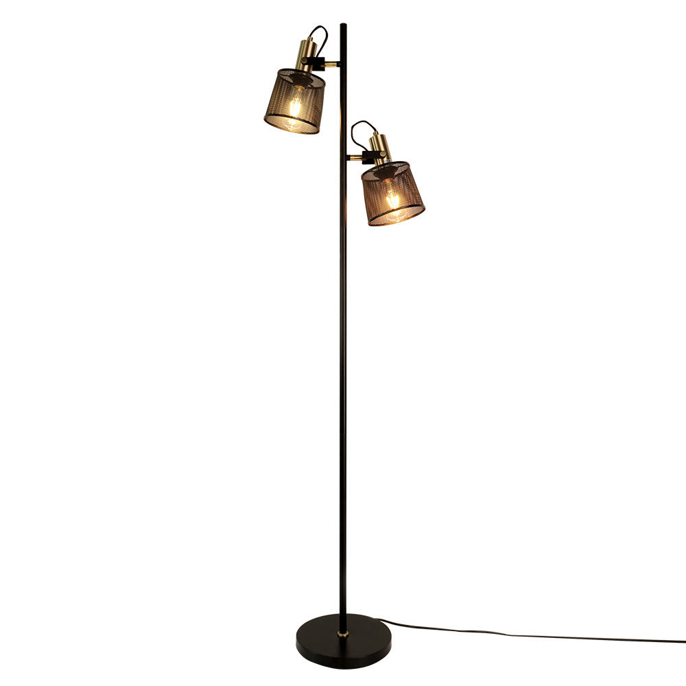 Black Retro Floor Lamp