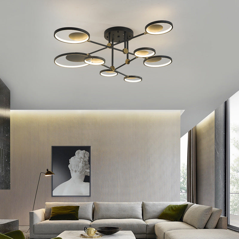 Glass Modern Ceiling Light