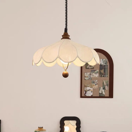 French Retro Cream Style Dining Roomliving Room Chandelier Retractable