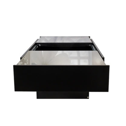 Coffee Table With Sliding Tabletop, Center Table With Hidden Storage Compartment, Extendable Table For Living Room