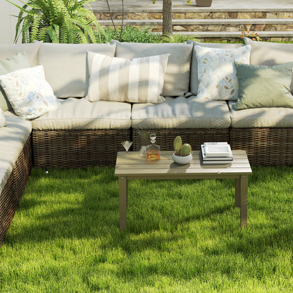 Rectangle Outdoor Coffee Table