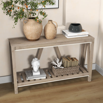 Console Table with Drawers