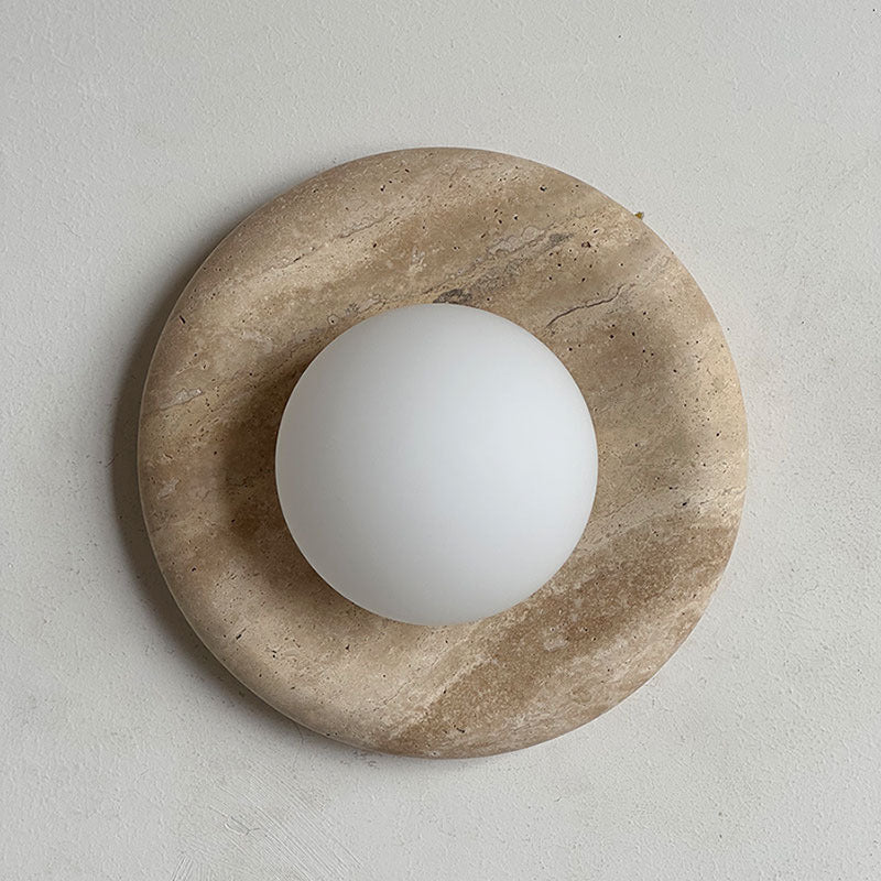 Natural Marble Wall Lamp