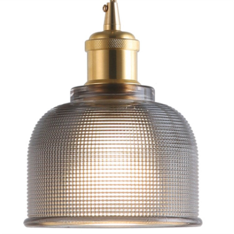 Crystal Glass Candy Color Lampshade Chandelier