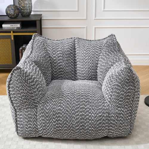 Boucle Bean Bag Chair