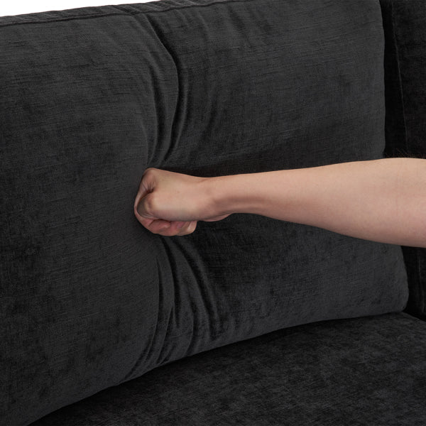 Gray Modular U-Shaped Sofa