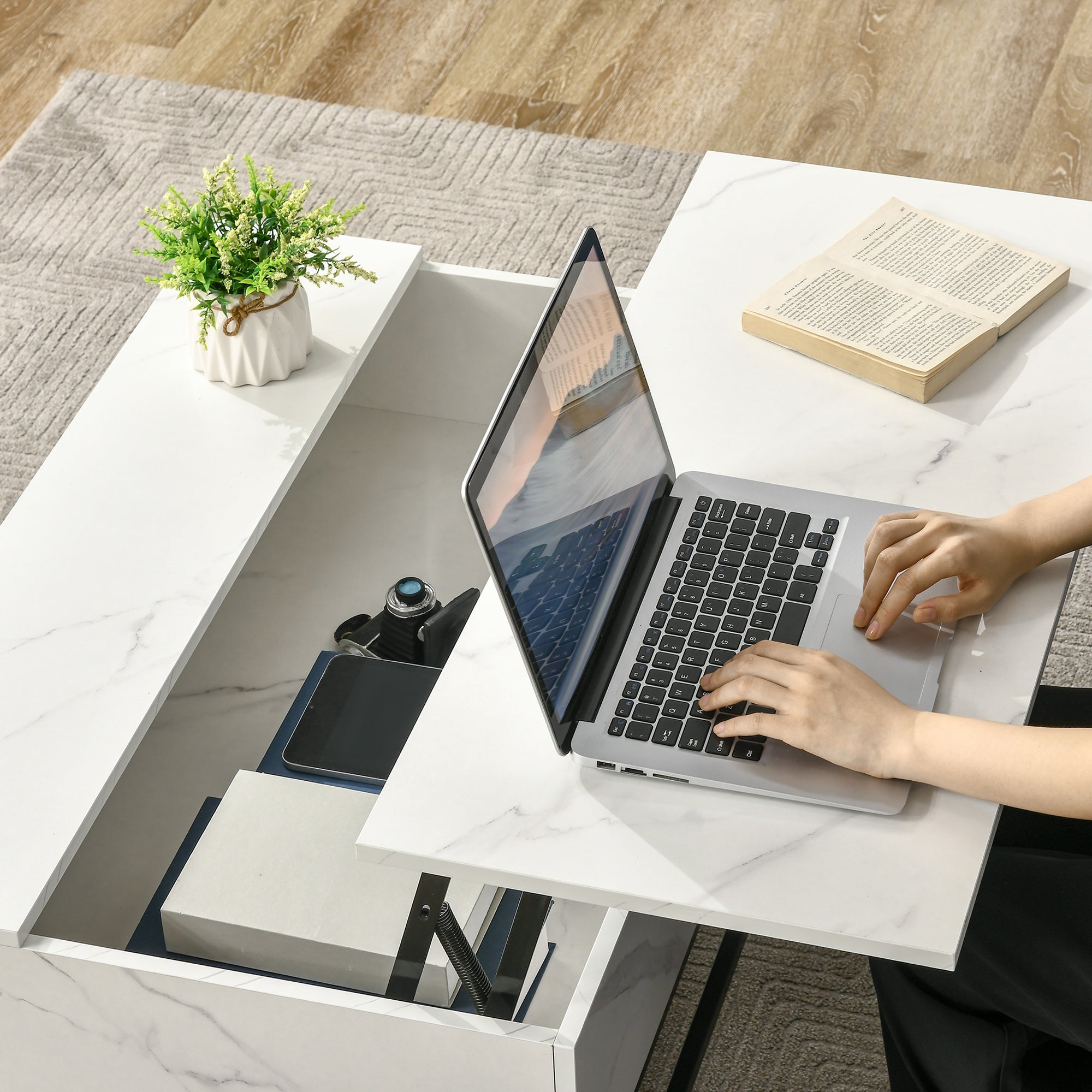 Lift-Top Coffee Table