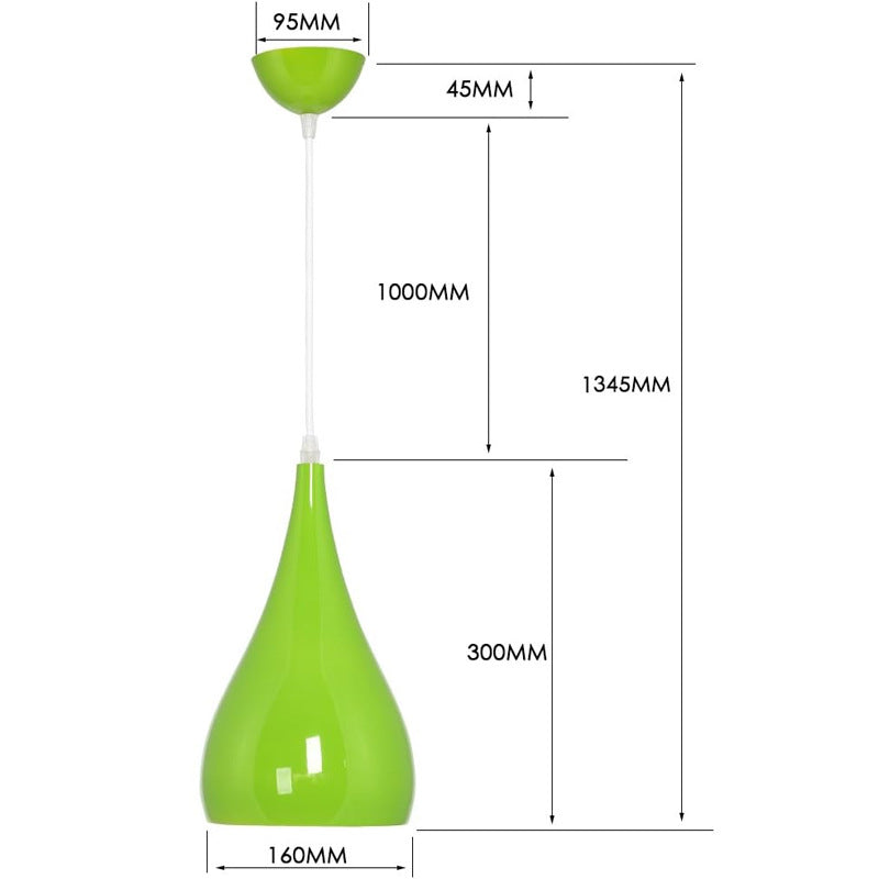 Nordic Macaron Three-end Ceiling Lamp Dining-room Lamp Modern Minimalist