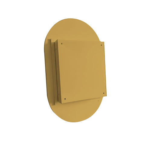 Matte Gold Medicine Cabinet