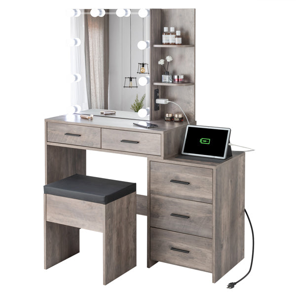 White Modern Vanity Table