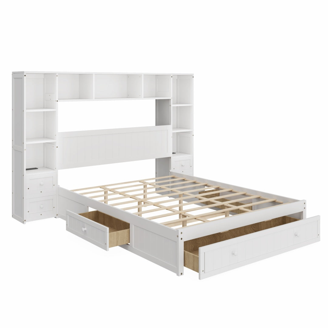 Pine Wood Captain Bed