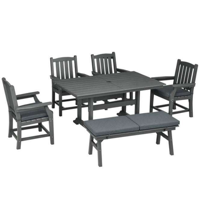Pieces Patio Furniture Set