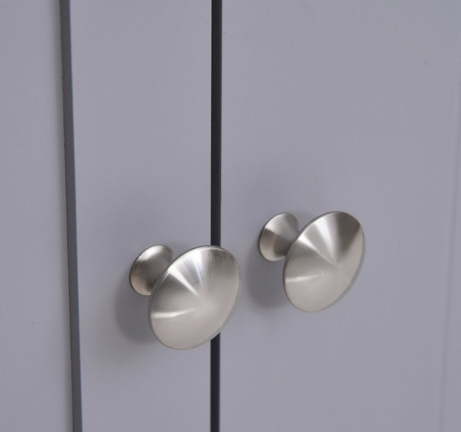 Kleankin Bathroom Vanity Cabinet, Sink Cabinet With U-Shape Cut-Out, Adjustable Shelf, White And Gray