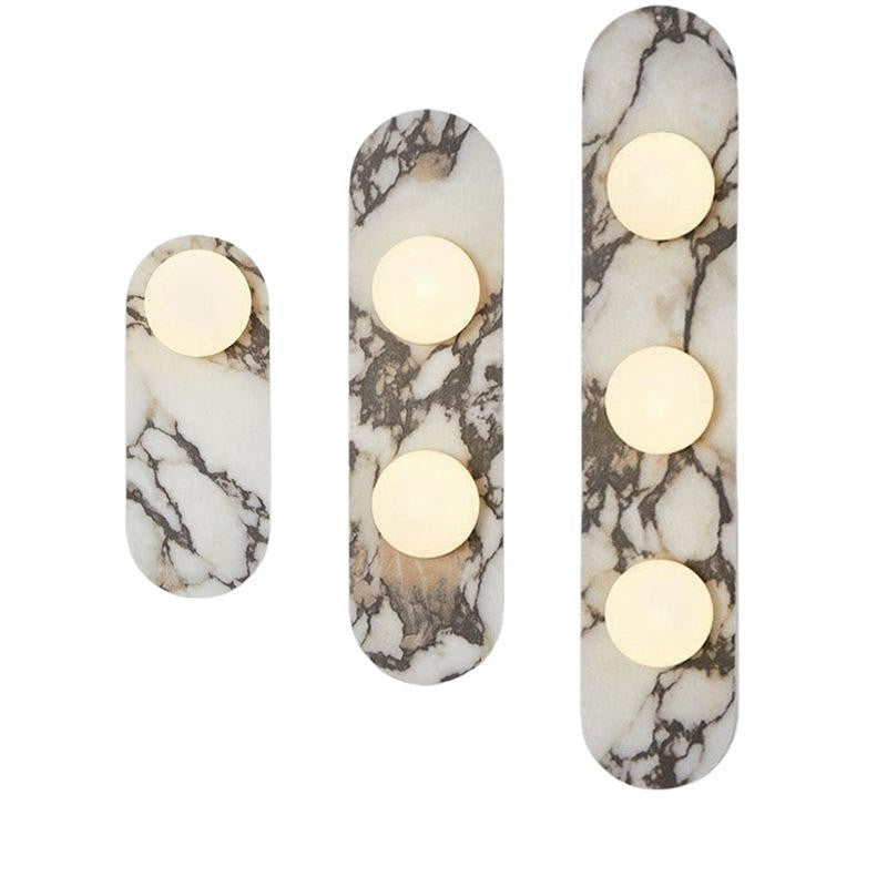Bedside Hallway Living Room Bedroom Corridor Atmosphere Marble Wall Lamp