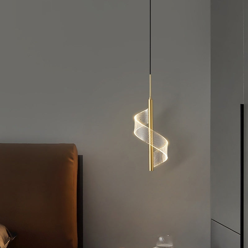 Light Luxury Copper Minimalist Small Droplight
