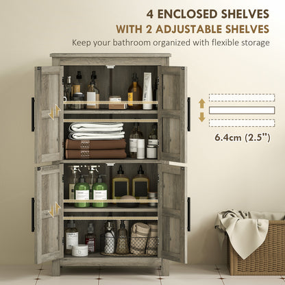 Bathroom Floor Storage Cabinet