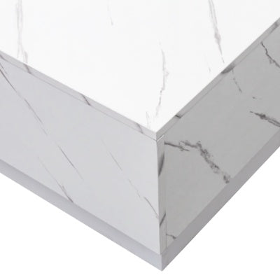 White Sliding Coffee Table
