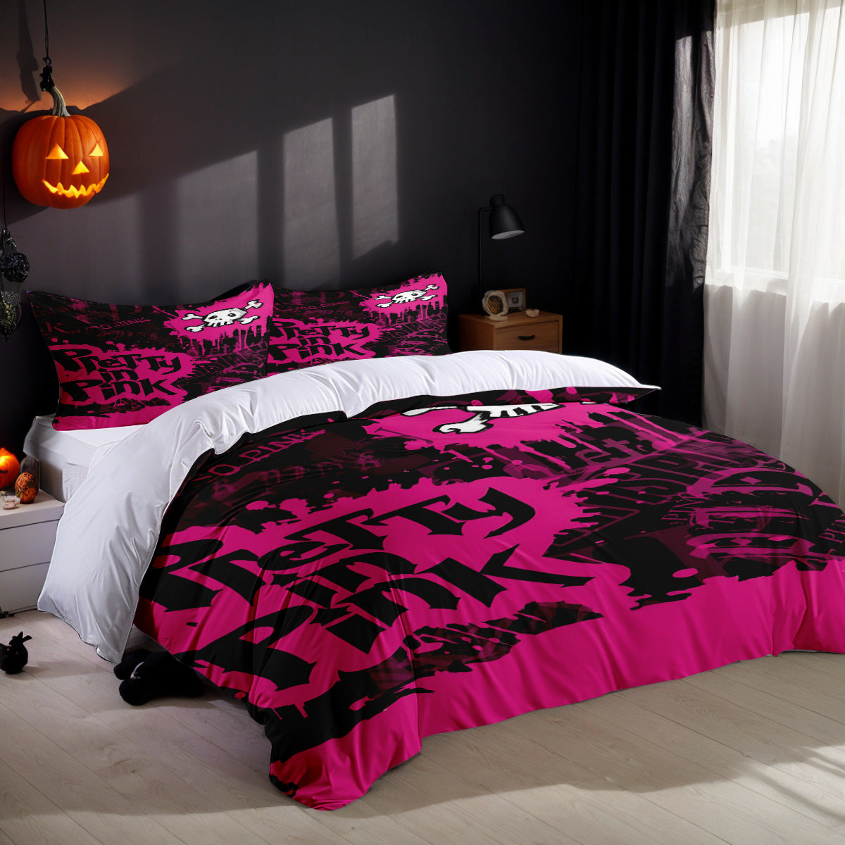 Halloween Bedding Bedroom Decorations Soft Duvet Covers
