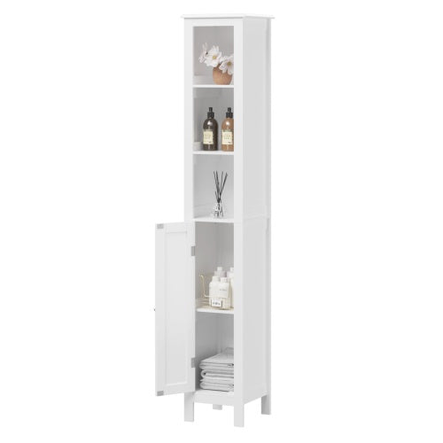 Sleek Tall Storage Cabinet