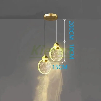 Gold-toned crystal led chandelier pendant lights with spherical translucent glass shades for elegant dining room decorbites elegant crystal