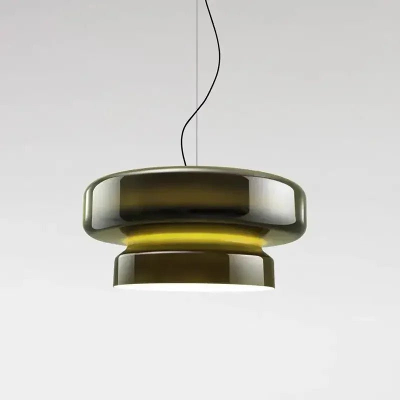 European Annular Glass Pendant Light - Decorbites