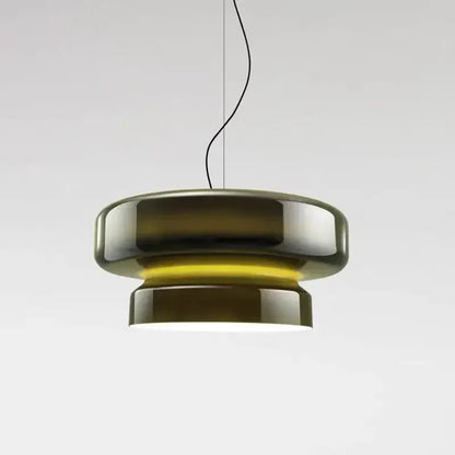 European Annular Glass Pendant Light - Decorbites