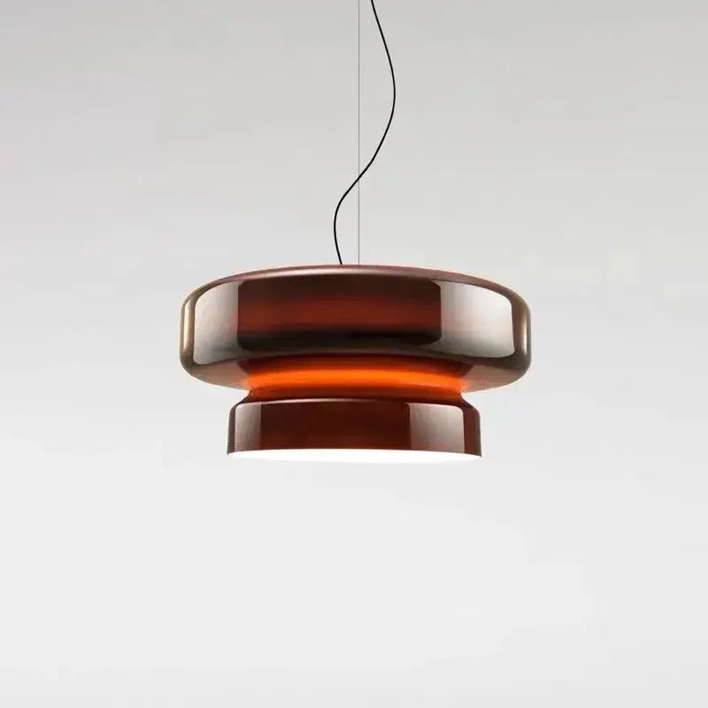 European Annular Glass Pendant Light - Decorbites