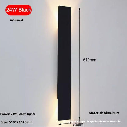 Long Wall Lamp Modern Minimalist Corridor Stair Decoration Wall Lamp