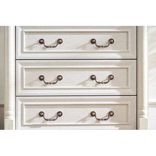 Walnut Rustic Six-Drawer Dresser