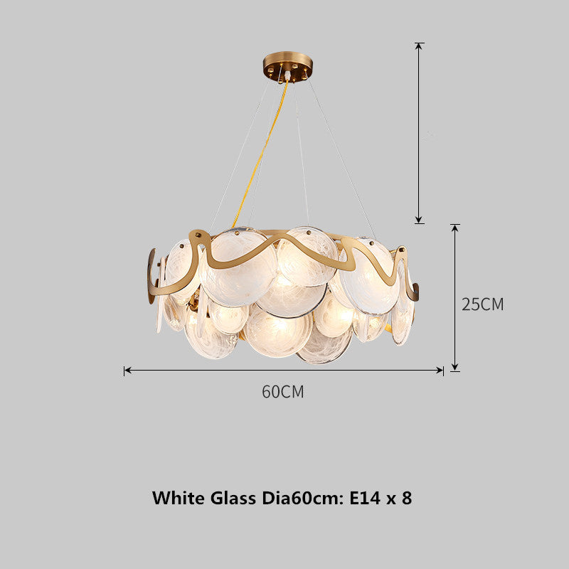 Glass Bar Chandelier