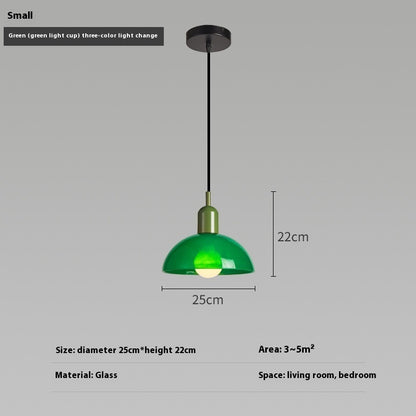 Antique Chandelier Restaurant Simple Modern Bauhaus Creative Glass Retro