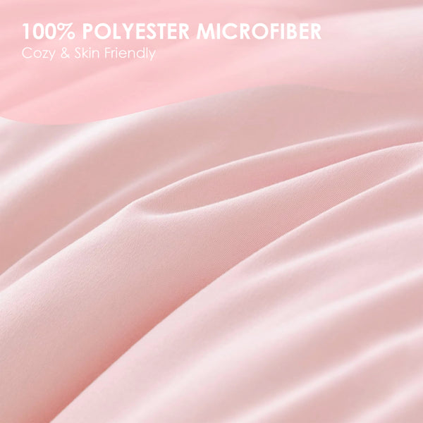 Pink Boho Microfiber Duvet